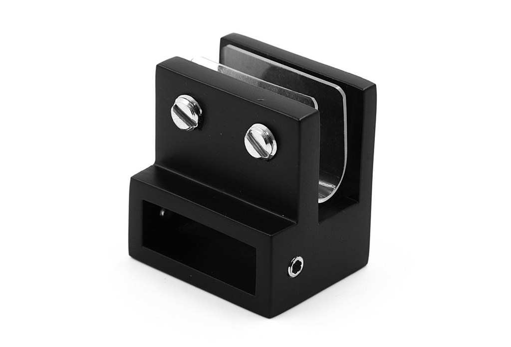 MD 311B BLACK - Conector sticla - teava 30x10, 90°