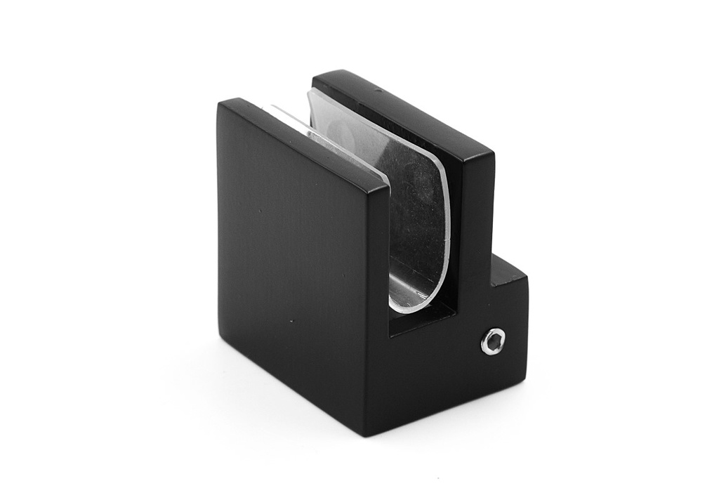 MD 311B BLACK - Conector sticla - teava 30x10, 90°