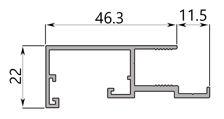 A340 OPK PS Capac de mascere vertical usa invisible