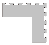 A411 OPK PS Garnitura tip cornier, 3.5mt, Black