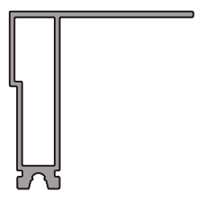A226 OPK PS - Profil capac superior usa invisible
