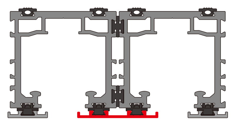 A309-40 OPK PS Profil Capac mascare inferior intermediar