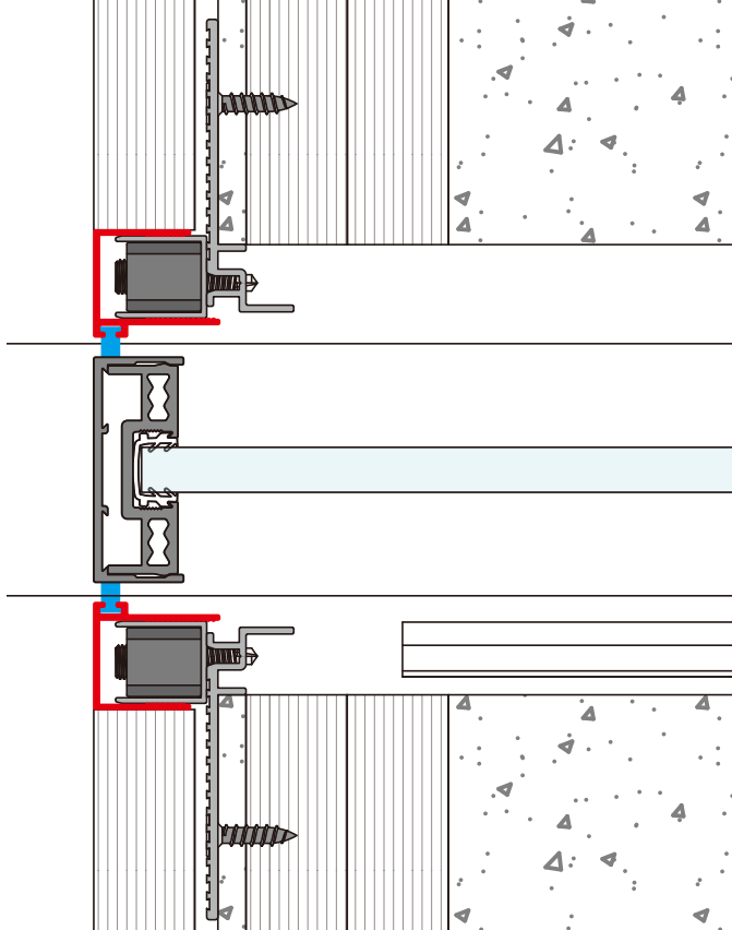 A328 OPK PS Profil ajustare extensie pentru usa POCKET