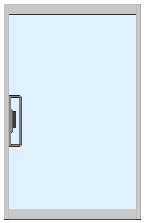 A531 OPK PS Maner bilateral cu incuietoare white