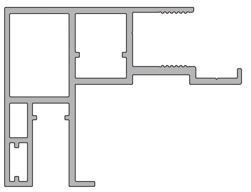 A386 OPK Perfect Profil capac sina usa invizibila