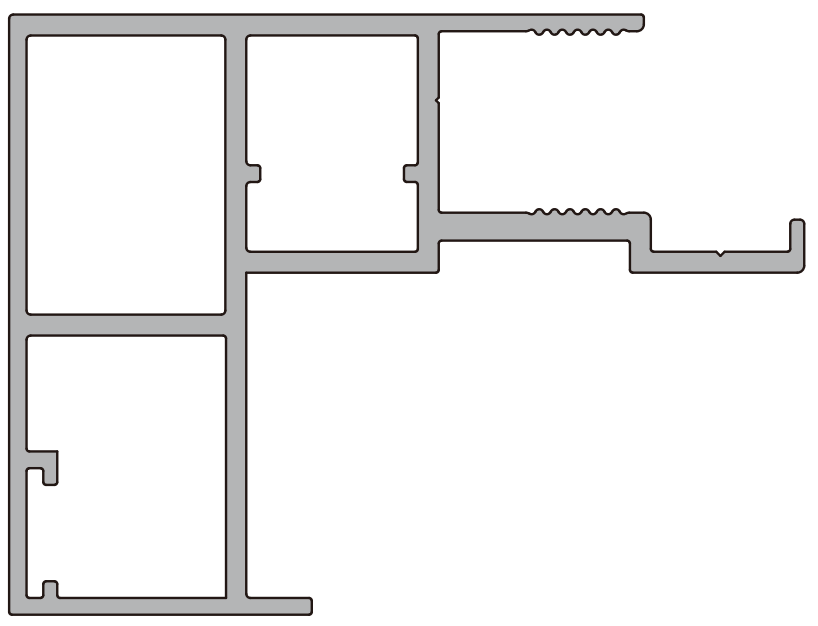 A386 OPK Perfect Profil capac sina usa invizibila