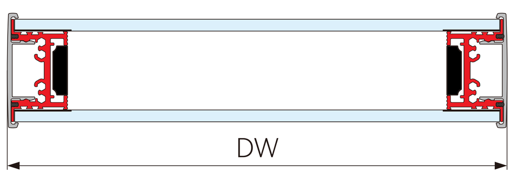 A2122-45 OPK Perfect FD Profil cadru lateral panou BAZA