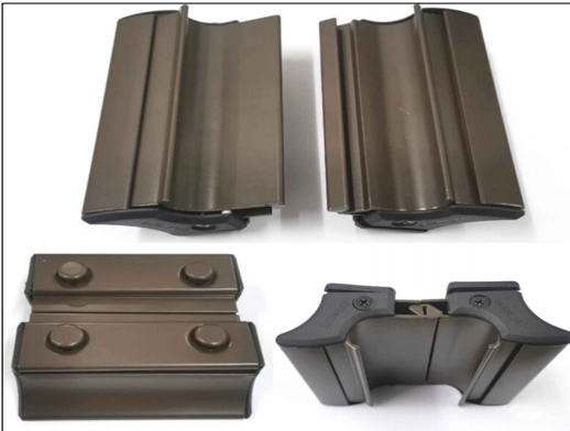 Set incuietoare Smart Lock Slider Next 103mm CC40mm, sticla-sticla