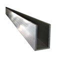 MD 12.6x20L - Profil U aluminiu LUCIU 12.6x20mm x 1.1 (sticla 8-10mm)