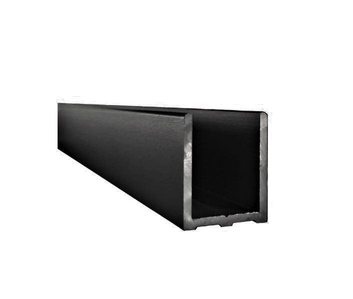 MD 15x20B - Profil U aluminiu BLACK 15x20mm