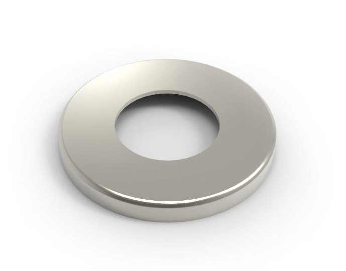 MD 17-06A Masca Flansa perete - mana curenta aluminiu natural (diam 50)