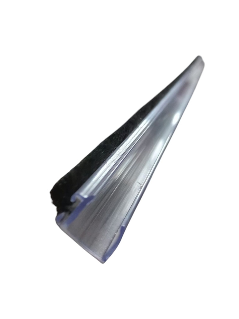 MD 22H-10 - Garnitura siliconica cu perie laterala (sticla 10mm) h3000