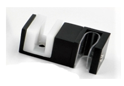 MD 243B BLACK - Ghidaj glisare podea, patrat BLACK