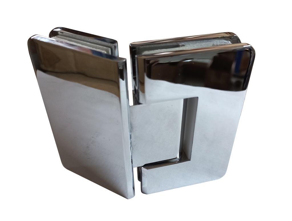 MD 302P-2 - HINGE DUS WALL-GLASS 135°, patrata - PSS