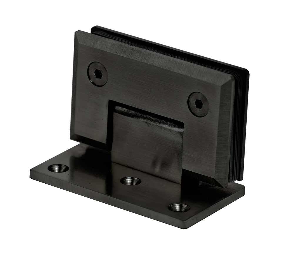 MD 305 B BLACK - Hinge  wall-glass90* (prindere unilaterala)