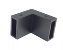 MD 315 B BLACK -  Conector teava - teava 90 grade (teava 30x10)