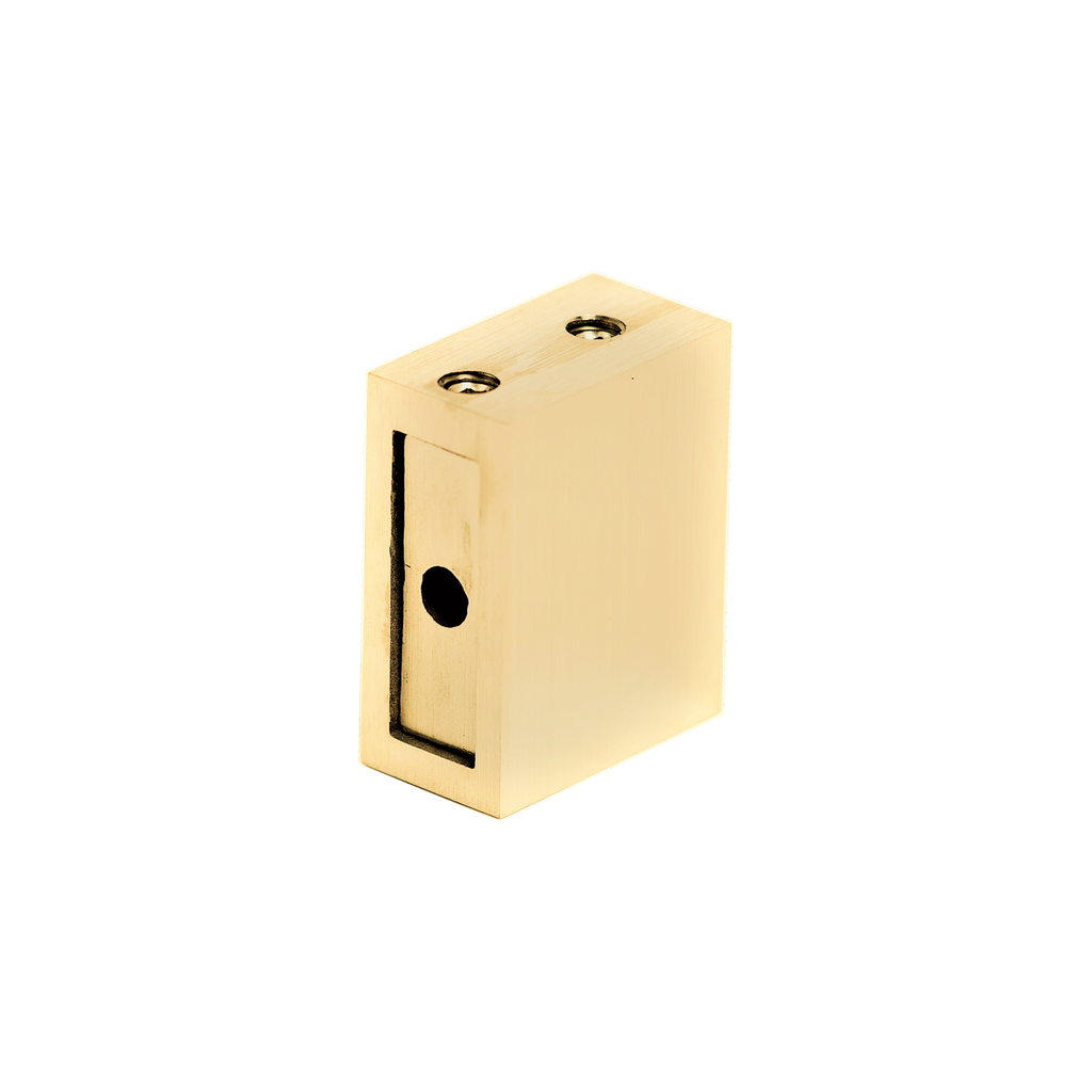 MD 318G GOLD - CONNECTOR WALL - PIPE 30x10, 180°