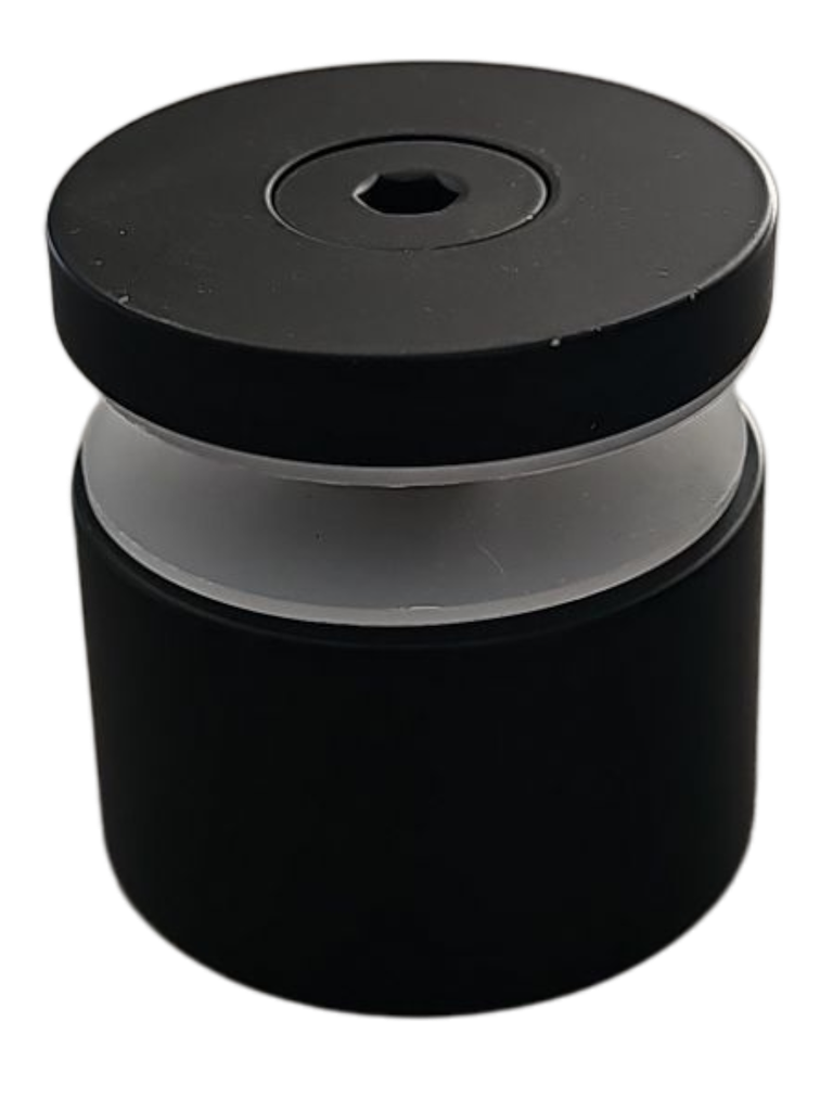 MD 40110A B -30x50mm - Conector tip distantier inox BLACK