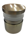 MD 40110AV BRONZE - 50/35-45 mm Conector Reglabil tip distantier, sticla 10-20mm