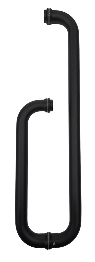 MD 626 BLACK - Pull Handle / Towel Bar 475x275x25
