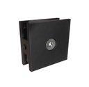 MD 721W BLACK - Conector perete-sticla 90° (45x50, 1gaura perete)