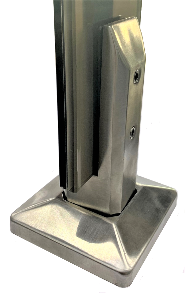 MD SC-14 SSS Montant balustrada sticla h160mm (sicla 10-13.5mm) PATRAT