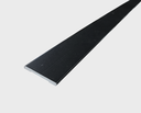 MD136-B Profil decorativ de sticla, cu 3M, 19x1.8x3000mm BLACK