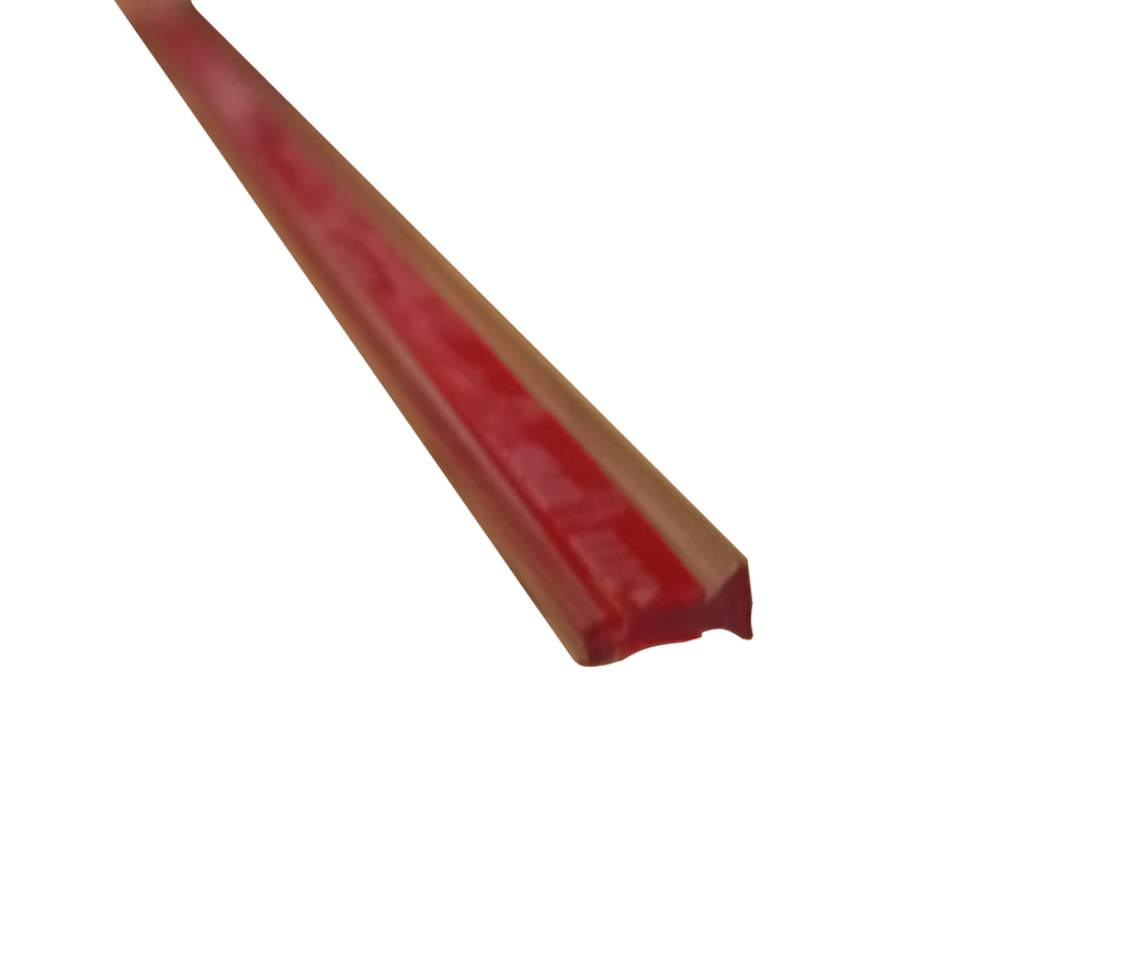 Profil H-90 transparent din policarbonat cu banda 3M imbinare 90grade 3.0mt *8mm