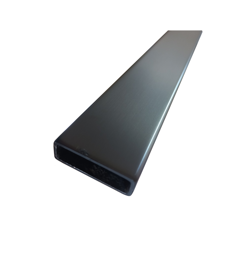 Profil inox GUNMETAL GRAY 30x10*1.5  L=2.0m