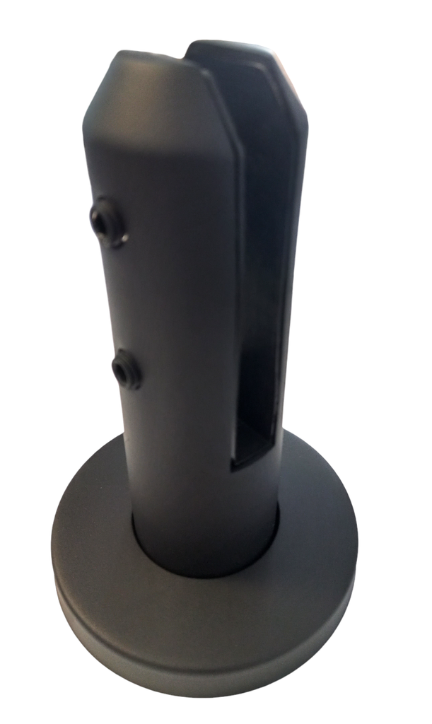 MD SC-14 BLACK Montant balustrada sticla h160mm (sicla 10-13.5mm) ROTUND