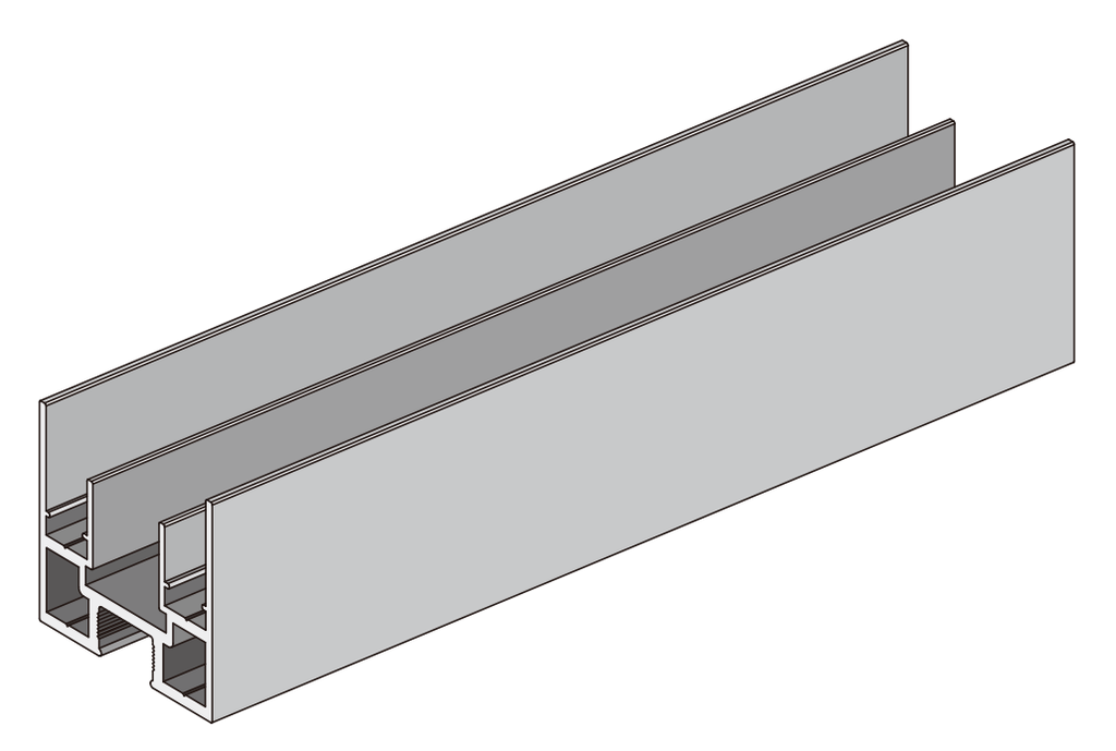 A201-40 OPK PS Profil superior/inferior cadru panou, PPRESS
