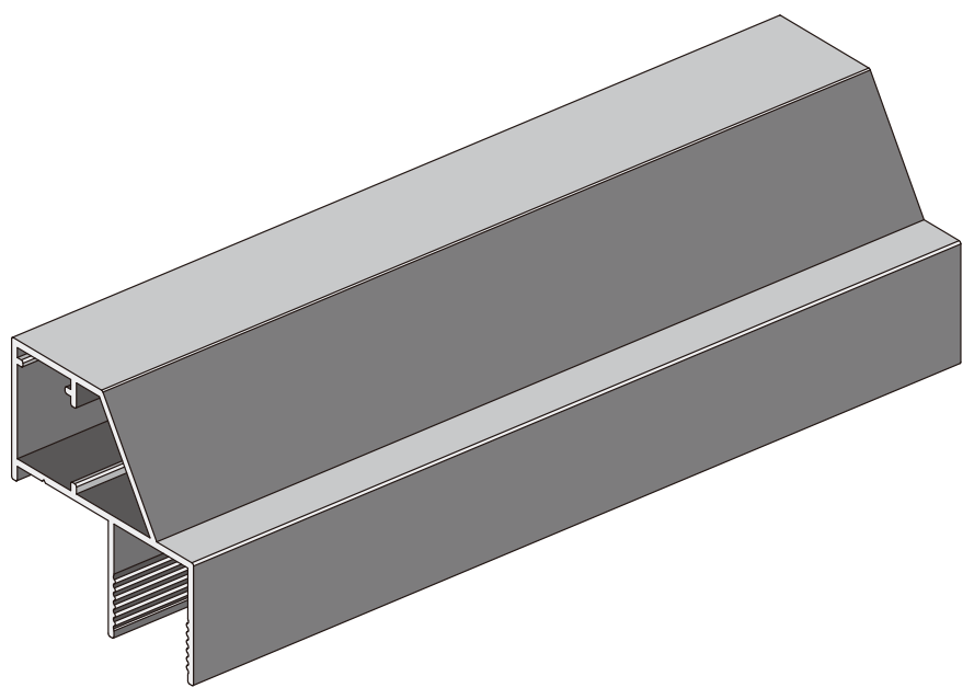 A305 OPK PS Profil pervaz pentru extensie toc sistem telescopic