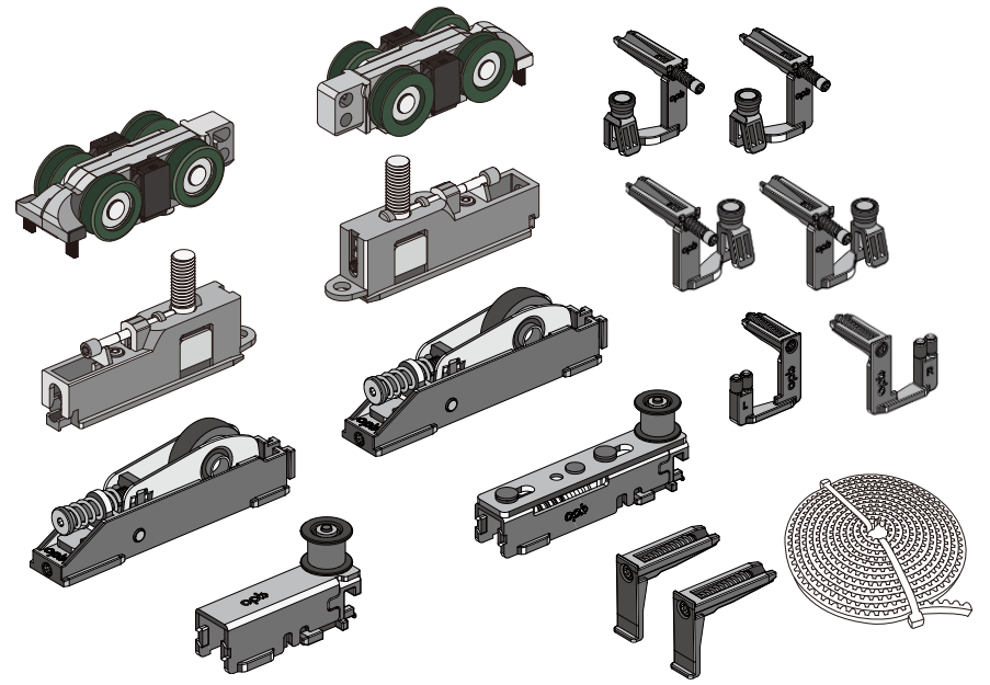 CN122884A OPK PS Set usa aditionala mijloc sistem telescopic