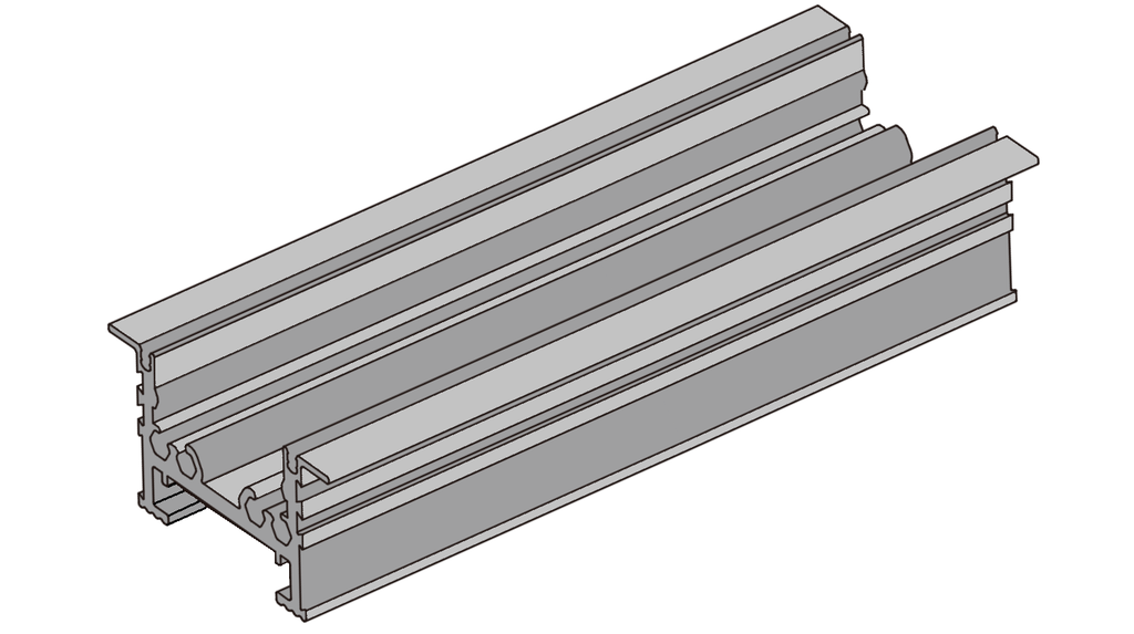 OPK-A2122-45 OPK Perfect FD Profil cadru lateral panou BAZA