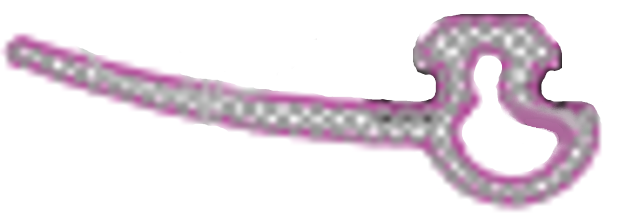 Garnitura acustica de etansare pt profil toc sticla 34x61/50mm