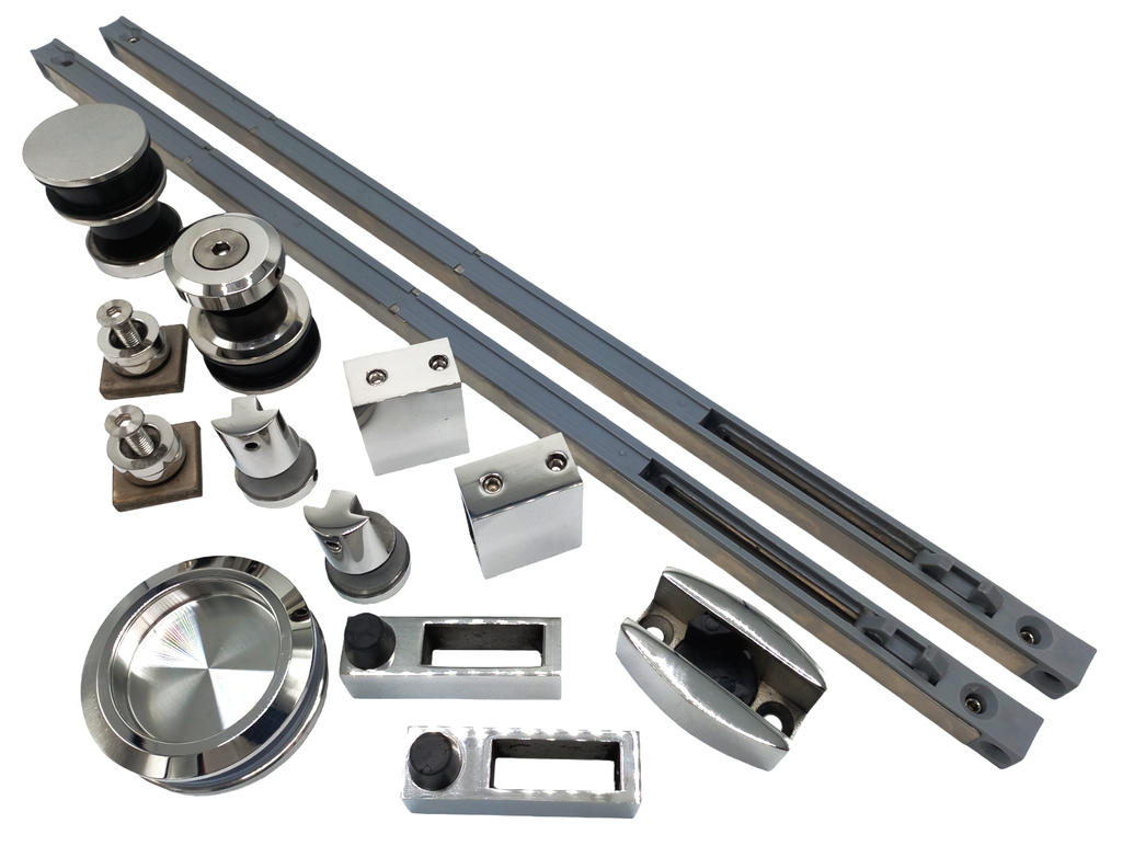 Kit dus glisant cu panou fix (PSS + softclose)