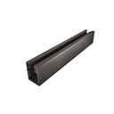 KP34 Profil perimetral cu clips 30x34mm BLACK SATIN