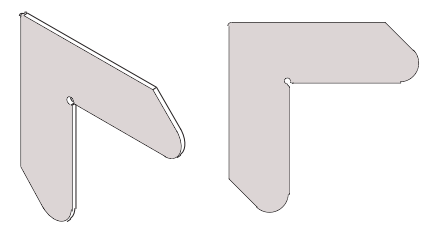 [PR-00004551] Coltar de aliniere pentru profil toc 34x61/50mm