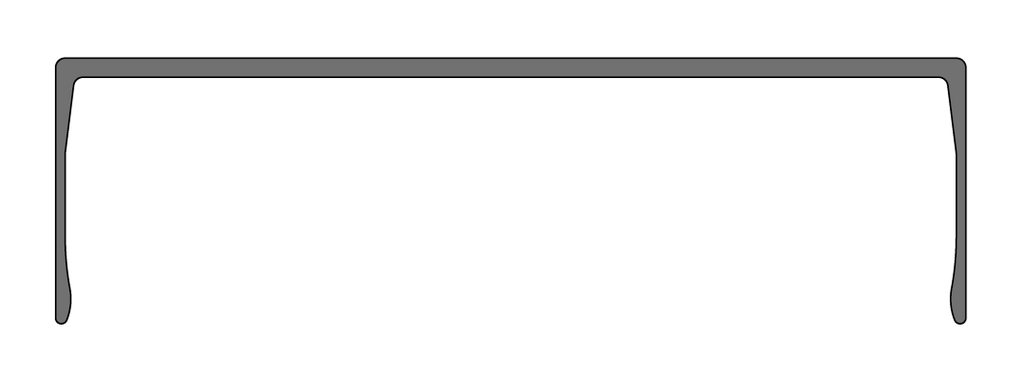 Capac pentru cornier montare pe perete OPK E-Space