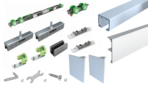 [PR-00004751] CN122892B OPK PS Set usa glisanta (80kg) cu amortizor cu sina si capac incluse L: 2,05m