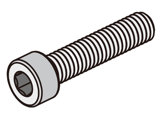 [PR-00005009] A553 OPK Perfect Surub autofiletant cu cap hexagonal interior – M4x18, pentru cadru panou