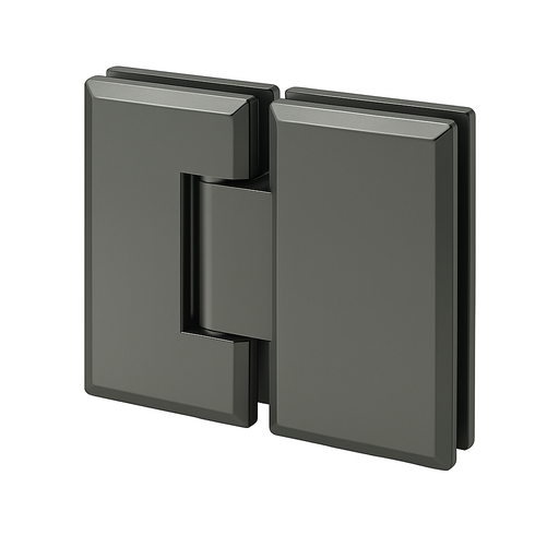 [TC-00003046] MD 303 GMG - Hinge glass-glass 180° GUNMETAL GRAY