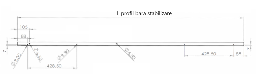 https://www.mdtrade.ro/image/catalog/produse/Kit dus glisant cu amortizor (soft close), Profil bara stabilizare marcaj.png
