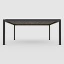 Pergola bioclimatica din aluminiu cu lamele rotative, MD-9700A 4065 x 5060 mm, h3023 RAL7016