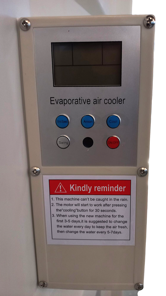 SBS-180 Racitor de aer prin evaporare 18000m3/h