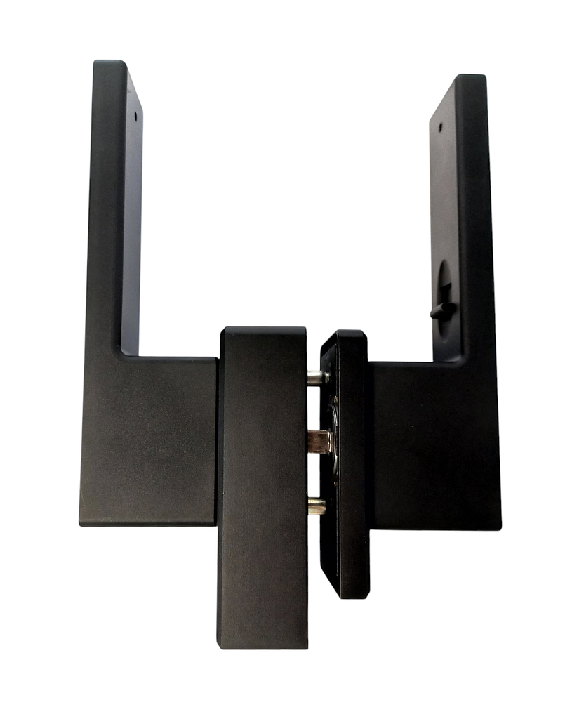 MAG/12L B Incuietoare magnetica pentru usa de sticla cu toc Black