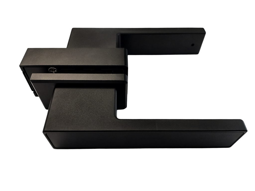 MAG/12L B Incuietoare magnetica pentru usa de sticla cu toc Black