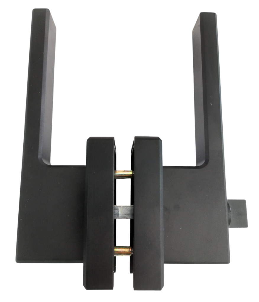 MAG/L02 B Incuietoare orizontala magnetica pentru profil perimetral (Black Mate)