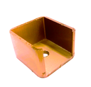 MD 304B Flansa perete - mana curenta 30x28 aluminiu GOLD