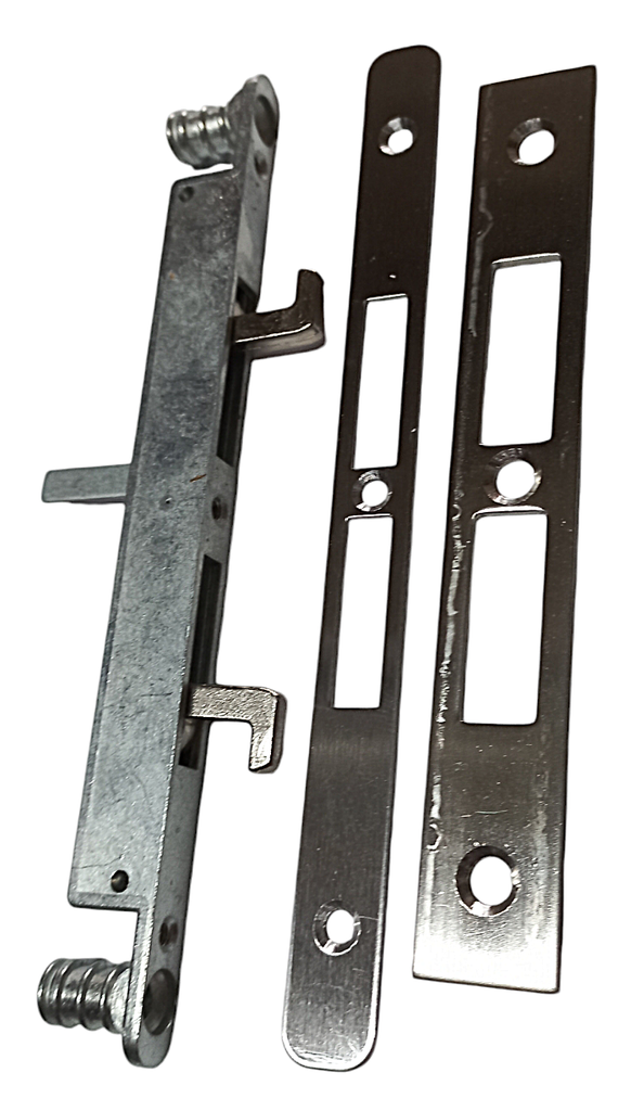 Maner bilateral cu incuietoare pentru usa glisanta cu profil perimetral